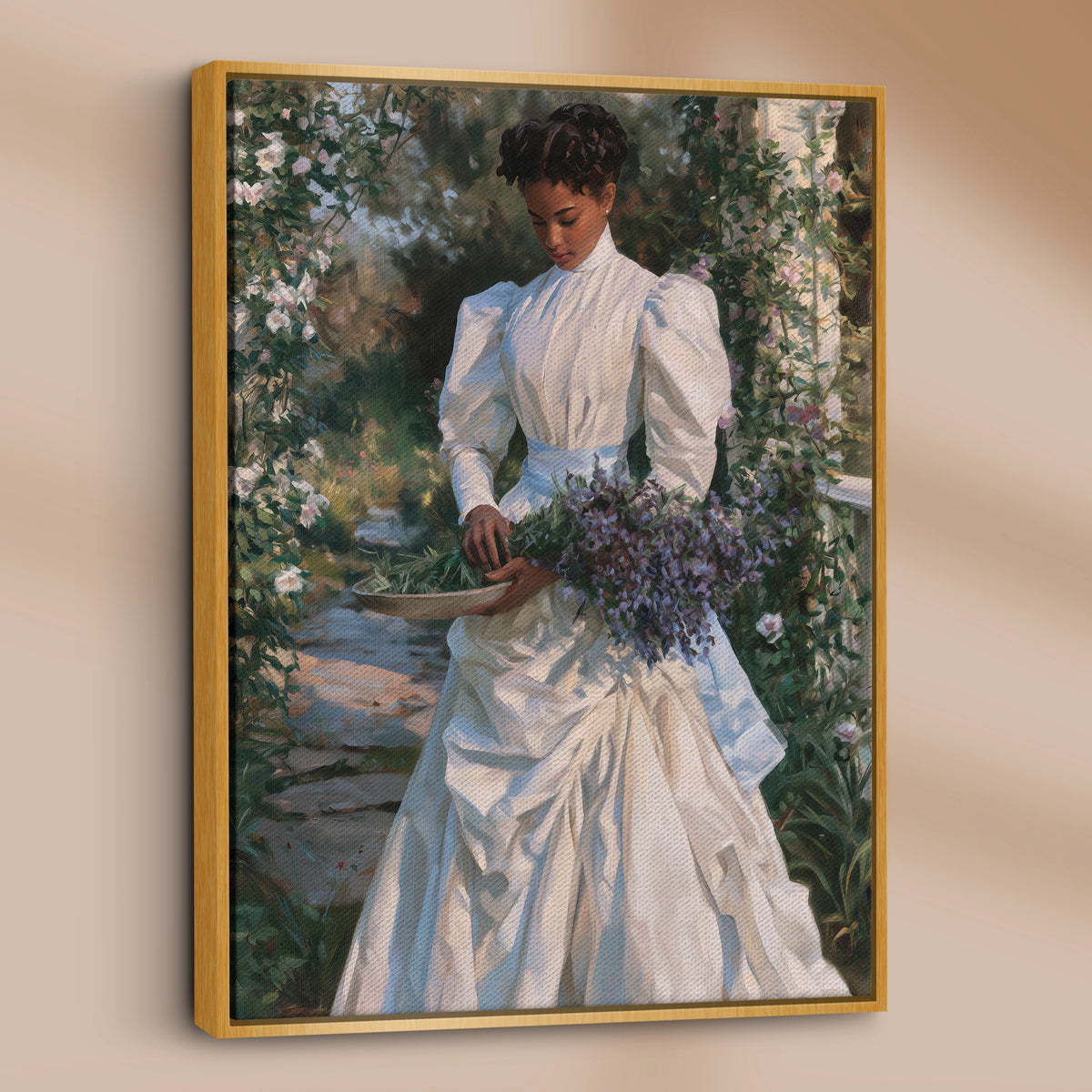 April in Ivory