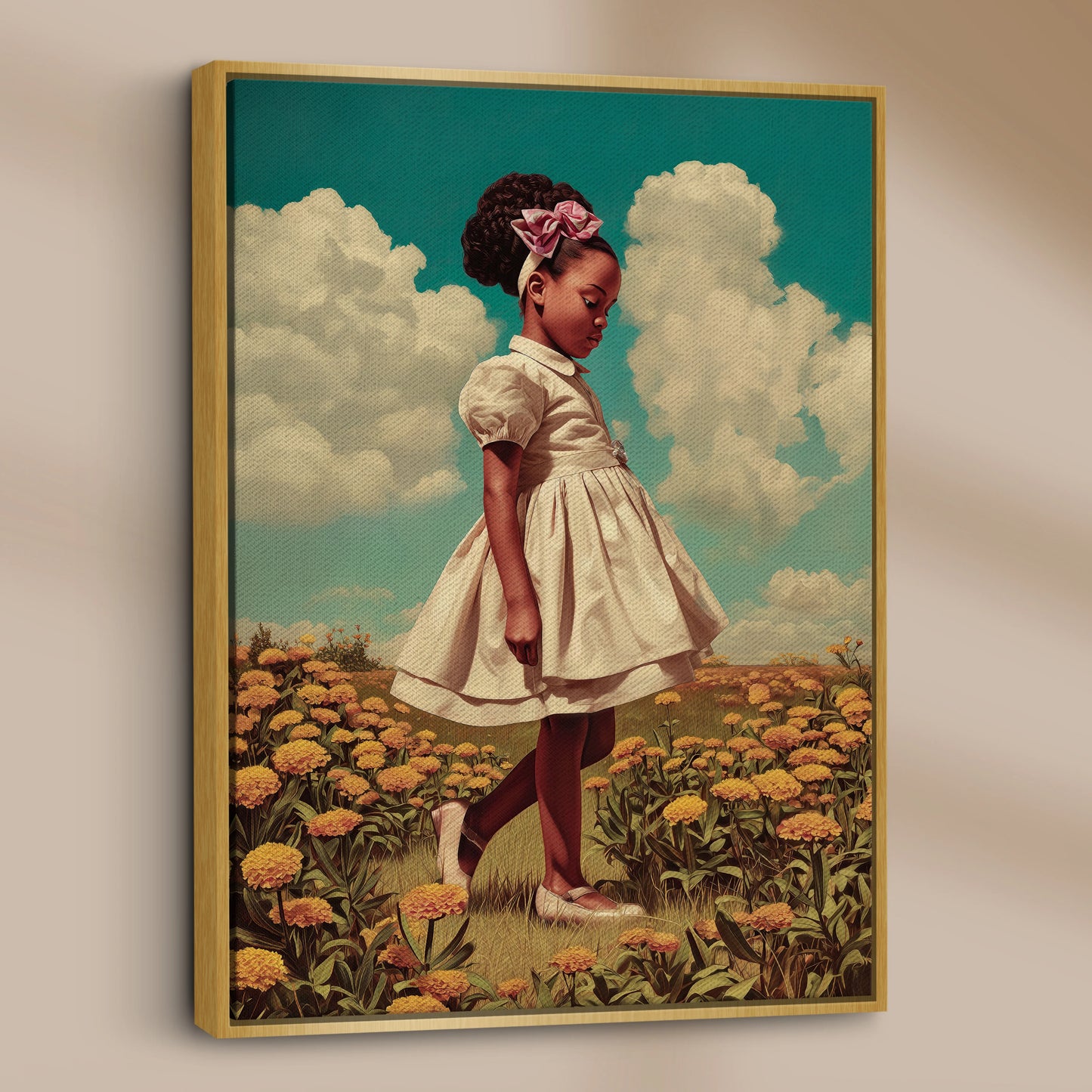 Between the Wildflowers