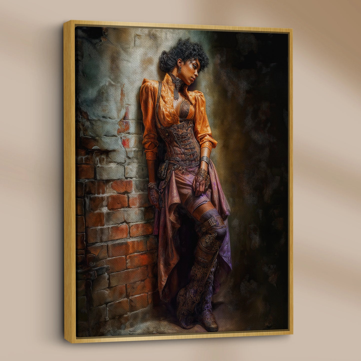 Lady in the Rustlight
