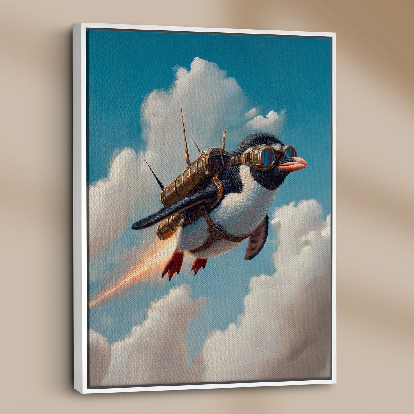 Pengo and the Jetpack