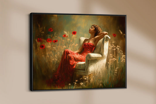 Stillness in Scarlet