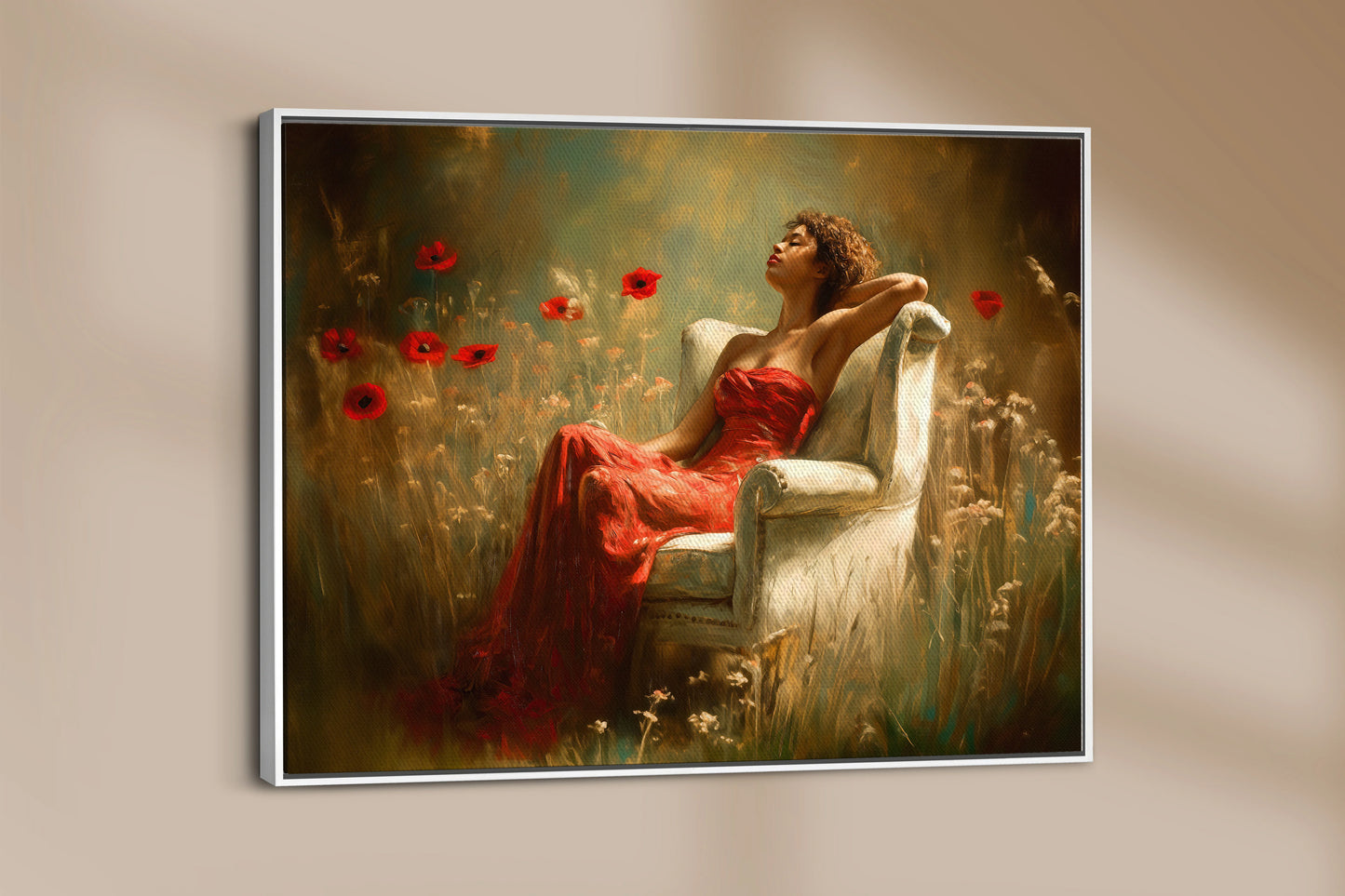 Stillness in Scarlet