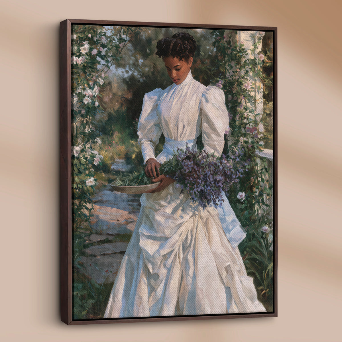 April in Ivory