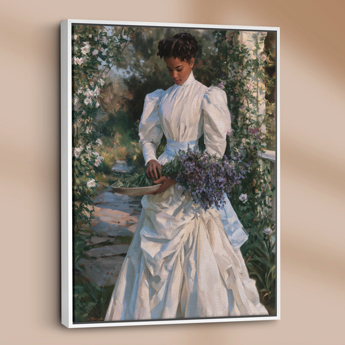 April in Ivory