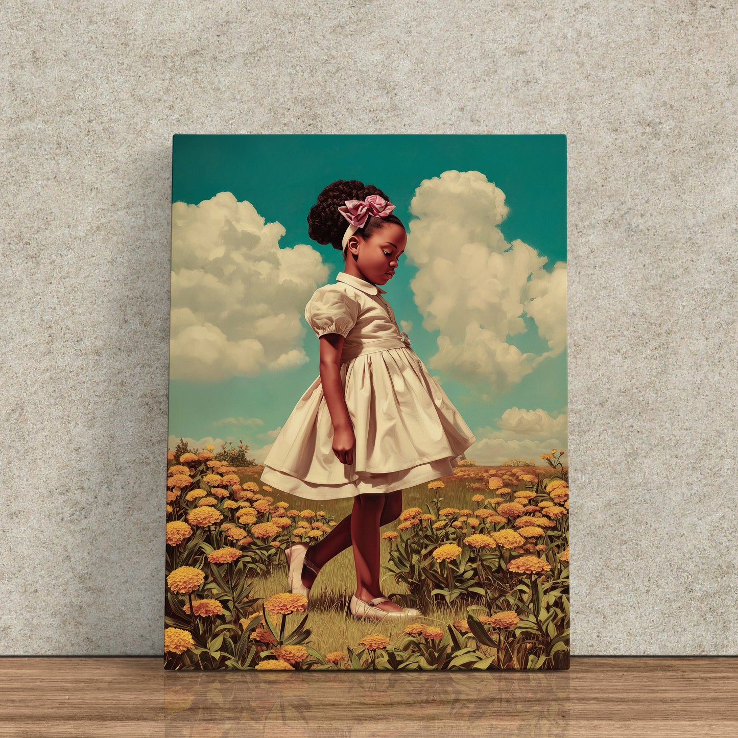 Between the Wildflowers