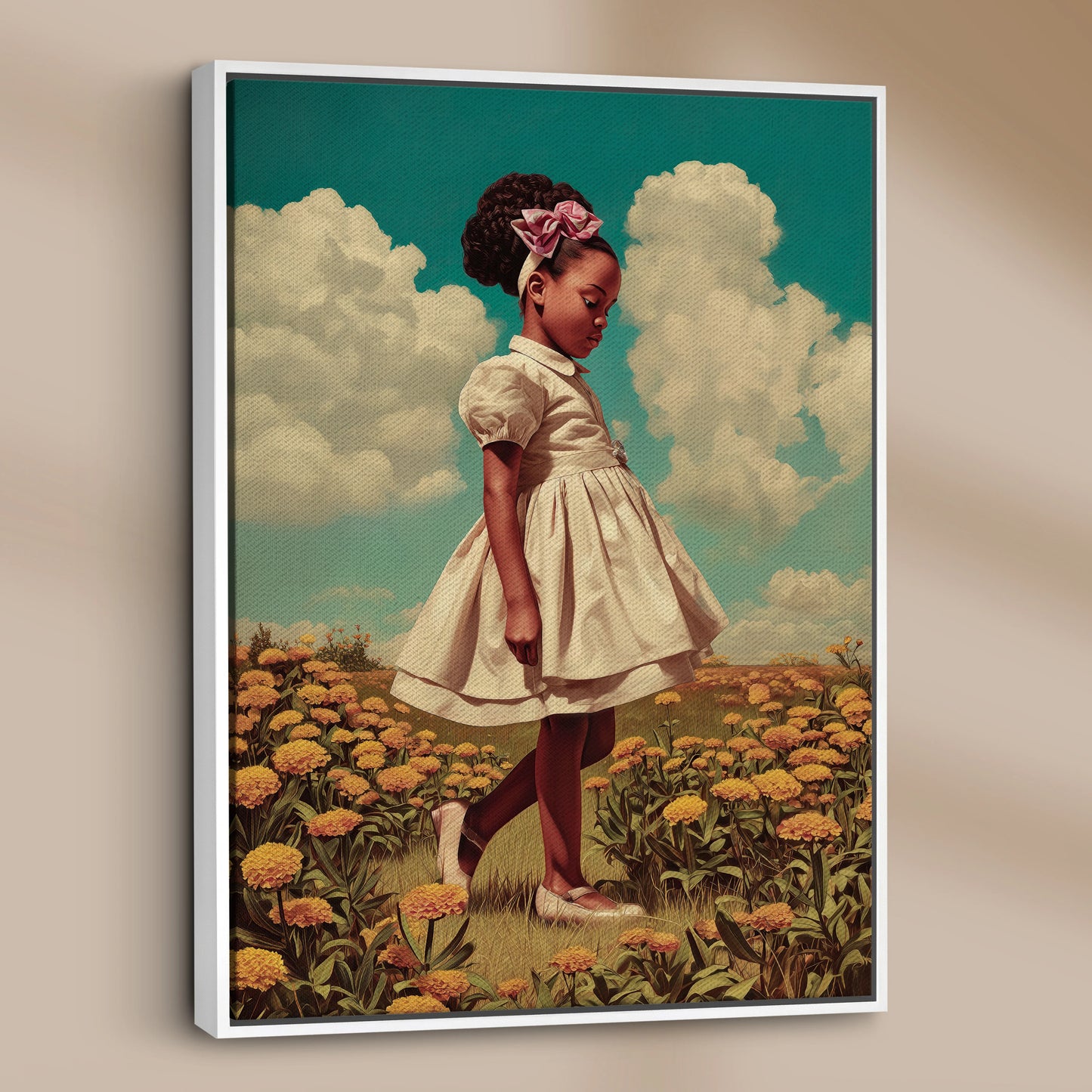 Between the Wildflowers