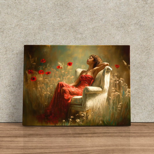 Stillness in Scarlet