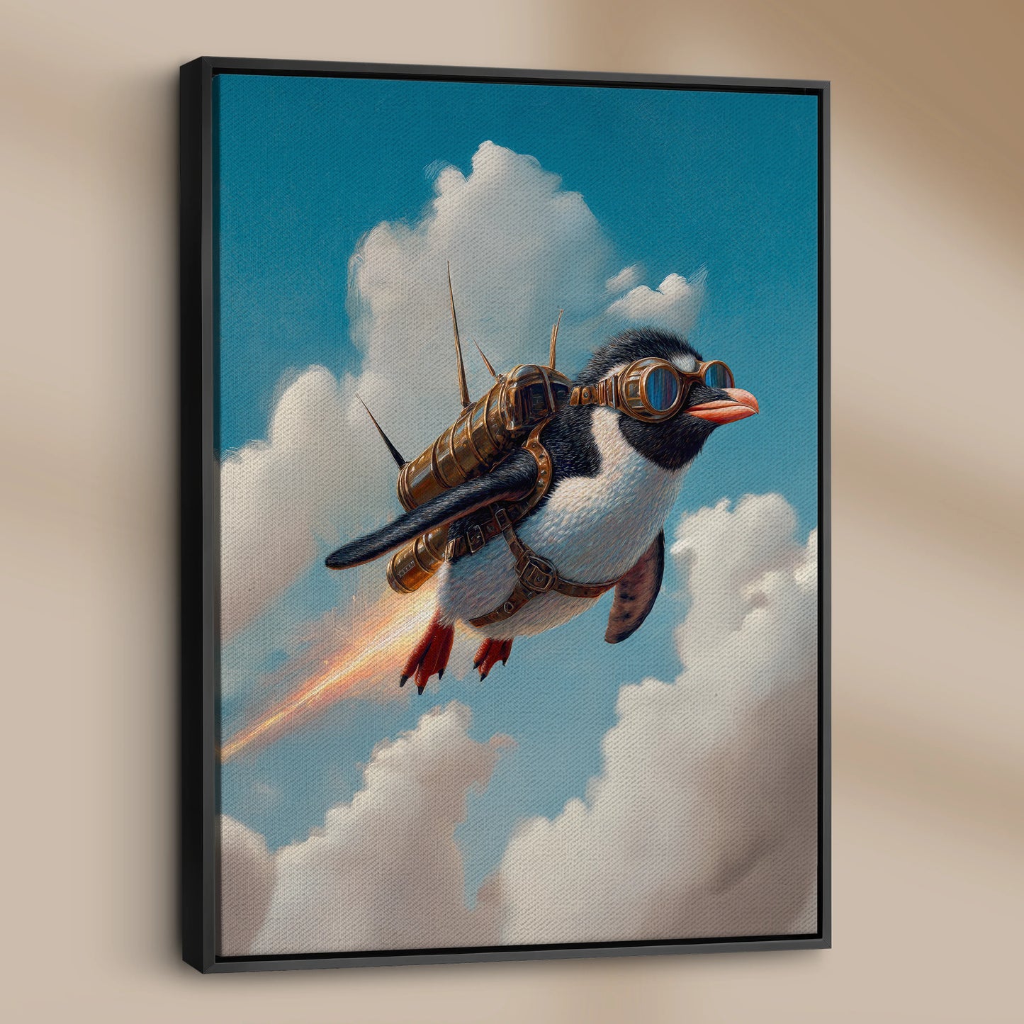 Pengo and the Jetpack