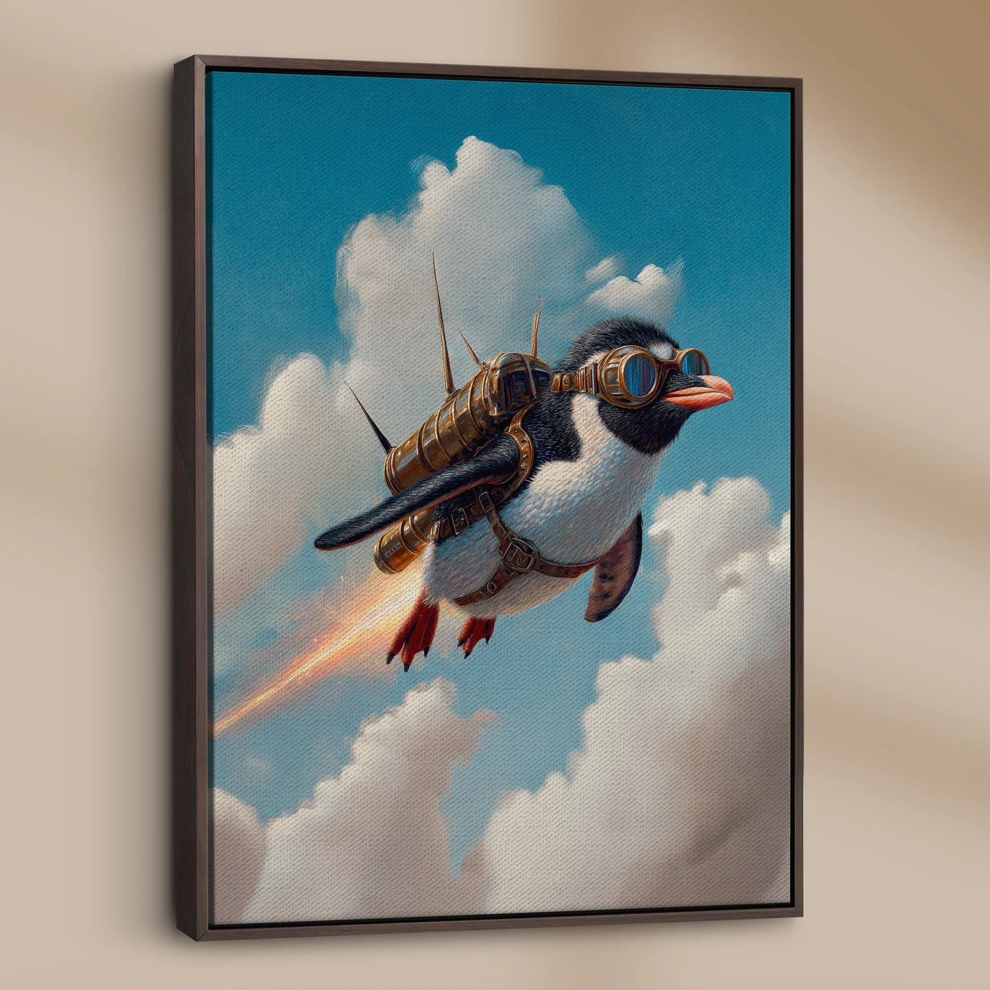 Pengo and the Jetpack