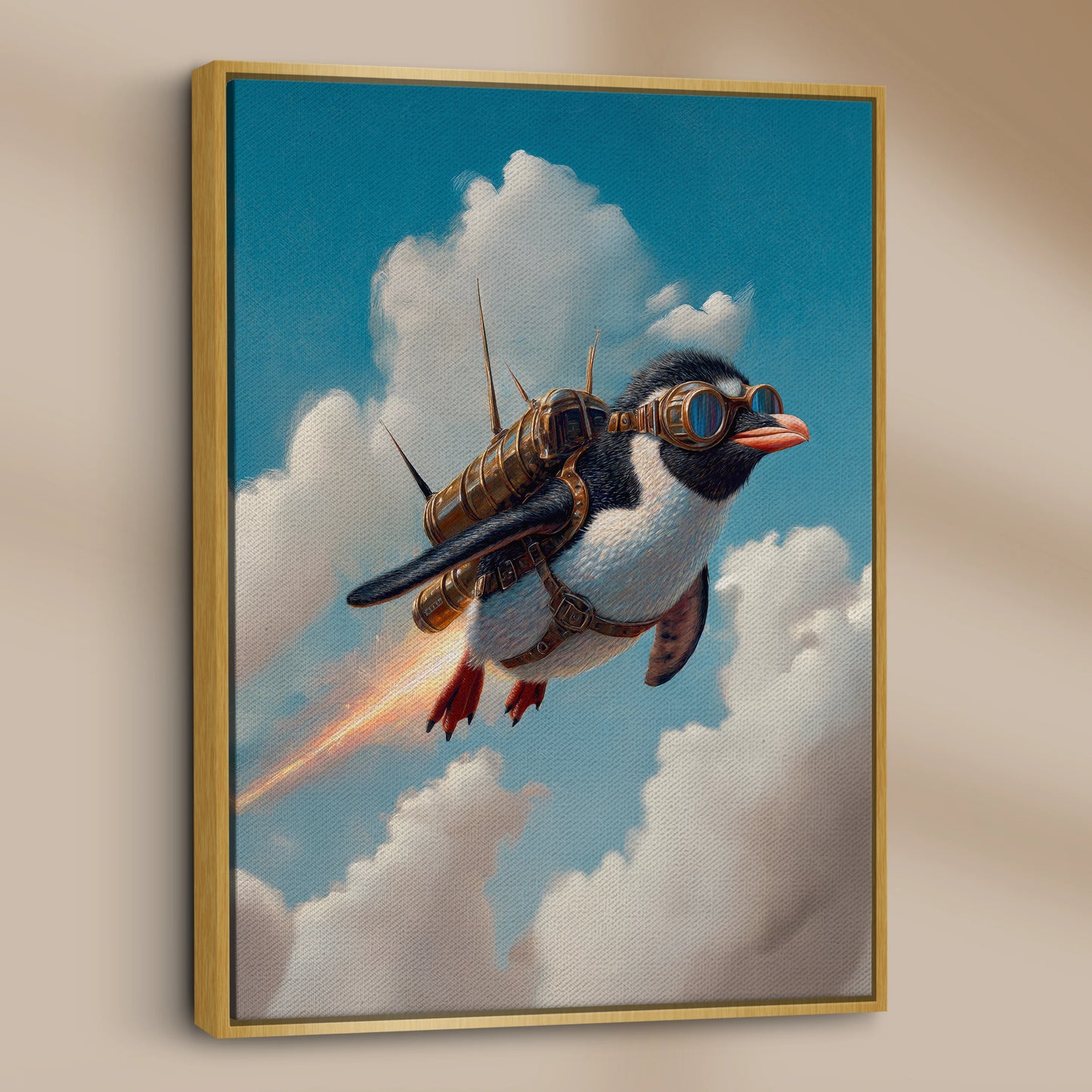 Pengo and the Jetpack