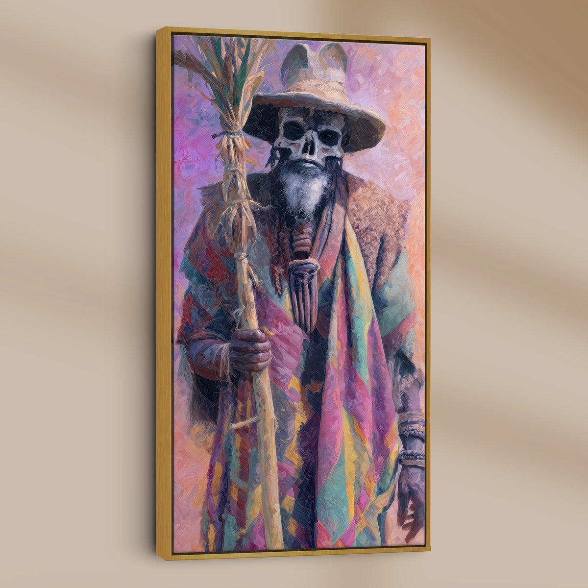 Skull & Saffron Smoke