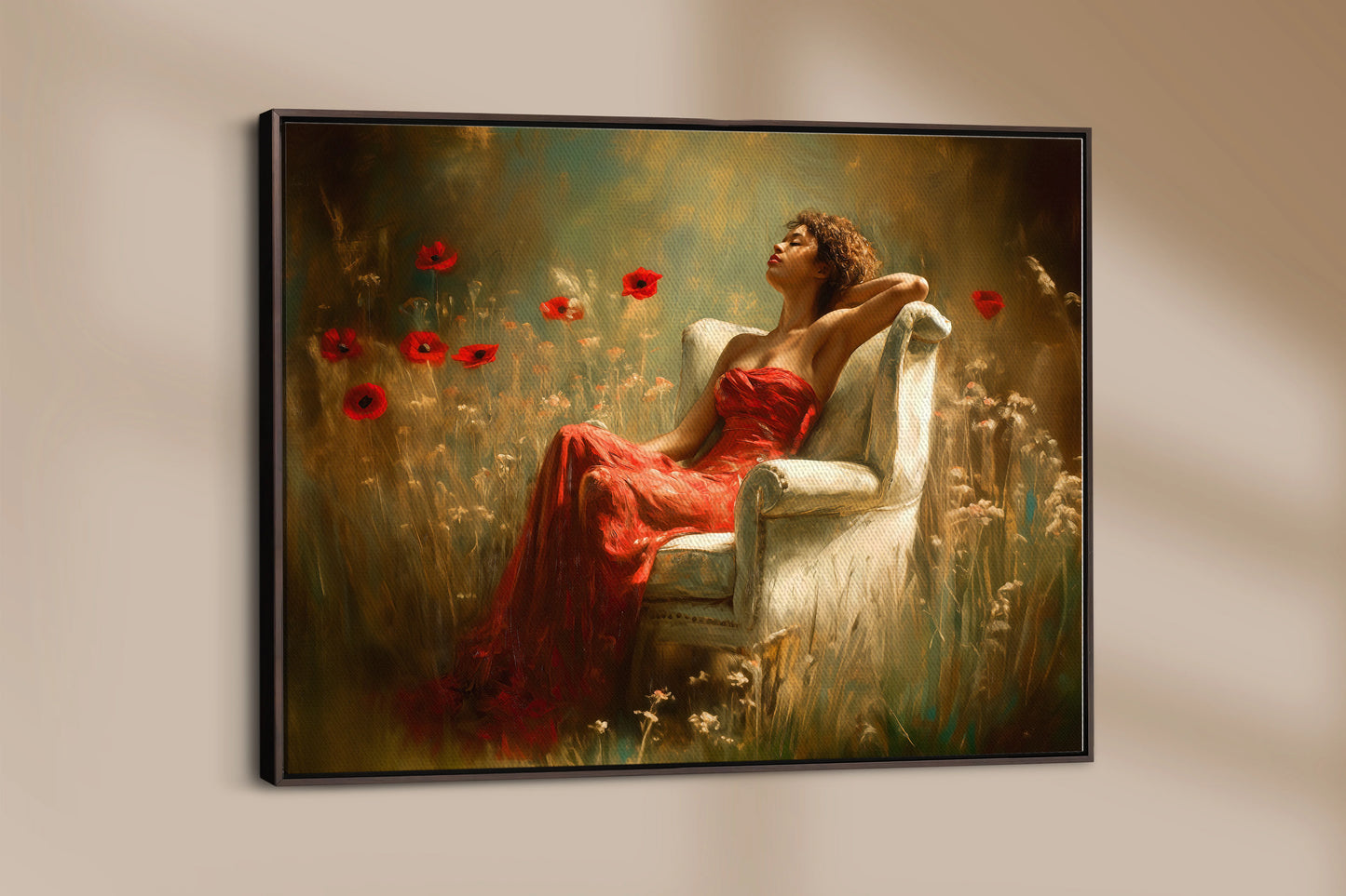 Stillness in Scarlet