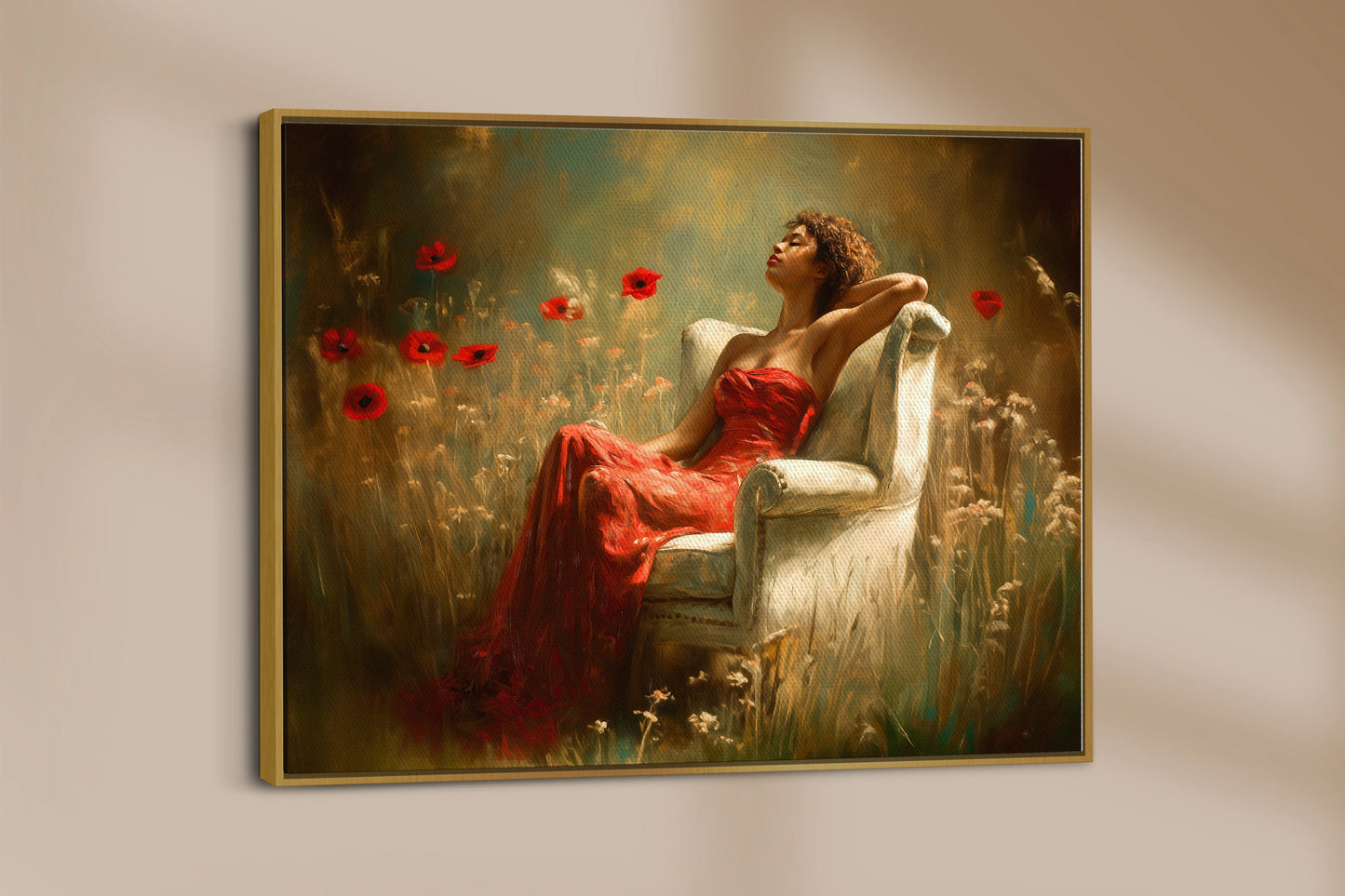 Stillness in Scarlet